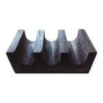 OAK WOOD TACO SANDWICH 2 HOLDER WENGE UNIQUE
